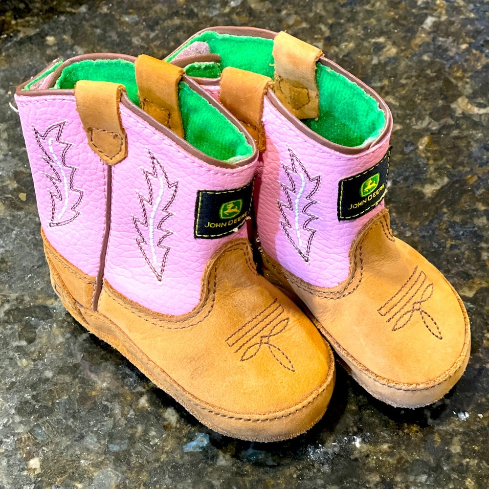 John Deere Boots!  Too cute!